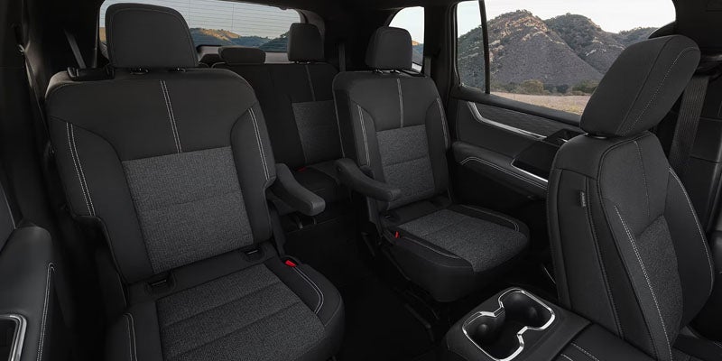 2026 GMC Acadia comfortable passenger space