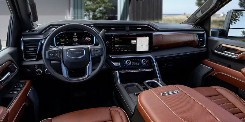2026 GMC Sierra 3500 HD Denali Ultimate digital display