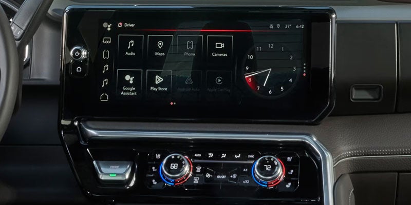 2026 GMC Sierra 3500 HD Denali Ultimate infotainment